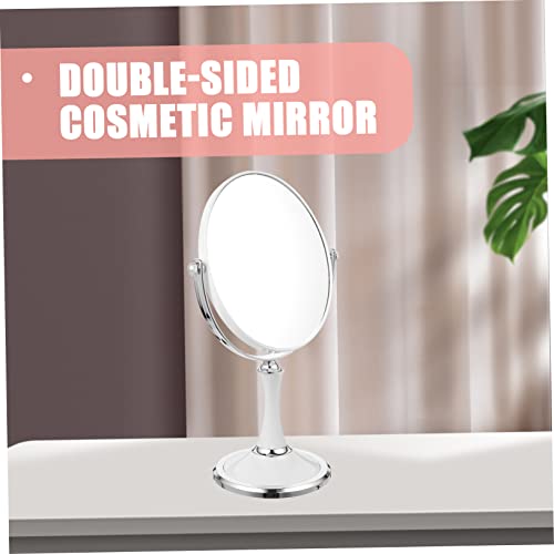 Espejo de maquillaje doble cara Zerodeko ovalado giratorio miniatura 3