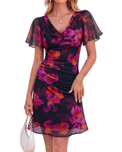 VAFOLY Flattering Dresses for Curvy Women: Women Summer Sexy Empire
