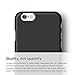 iPhone 6S Plus Case, elago [Slim Fit 2][Soft Feel Black] - [Light][Minimalistic][True Fit] - for iPhone 6 Plus/6S Plus