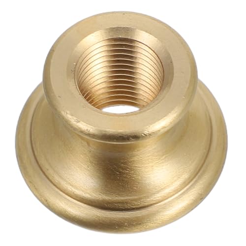 UKCOCO Threaded Brass Lamp Coupling Rod Lamp Parts for Repair Fitting Components Solid Brass
