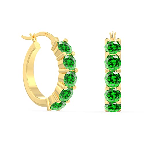 Amazon Brand Nora Nico 925 Sterling Silver BIS Hallmarked Gold Plated