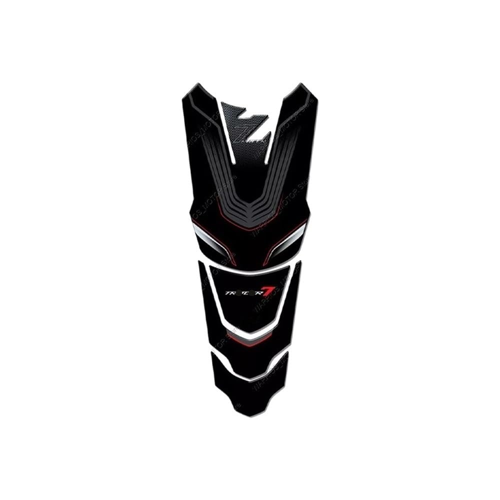 Motorcycle Fuel Tank Pad Sticker Scratch-Resistant Resin Protective Sticker Kit for YAM&AHA for Tracer 7 2024 Motorbike Traction Fuel Decal Tank