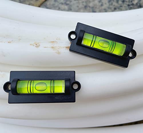 5Pcs Rv Standard Level With Mounted Ear Bubble Spirit Levels For Leveling Camper, Rv Travel Trailer, Car Camping, Turntable, Tv Mounts, Phonograph, Tripod #TOP5