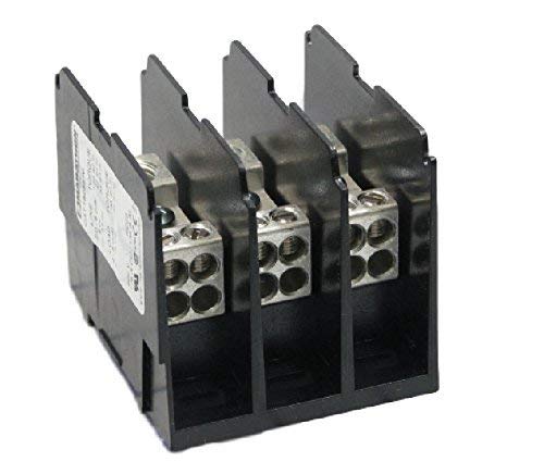 Marathon, 1323570, 132 Series DISTRIBUTION BLOCK, 3-P, 175A LINE: (1)2/0-14AWG Load: (4)4AWG-14AWG