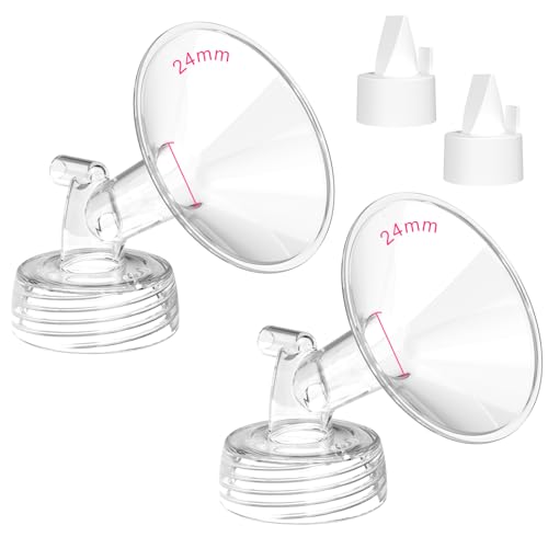 Image of Spectra Replacement Pump Parts Compatible w/ S1/S2/9 Plus, Not Original Accessories, Spectra Flange Inserts Sets Include 24mmFlange/Duckbill Valve