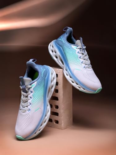 Image of Action | Athleo | TURBO-1112 | Men's | Lace-Up | Running | Shoes | Trendy | Lightweight | Comfortable | Durable | Sports | Shoes