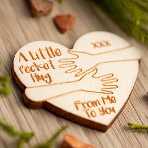 Sympathy Card Gift with Pocket Hug Keepsake – Thinking of You Bereavement Card – Condolence Gift for Loss of Mum, Dad, Husband, Wife – Small Grief Token - Pick Me Up (Single, Butterflies)