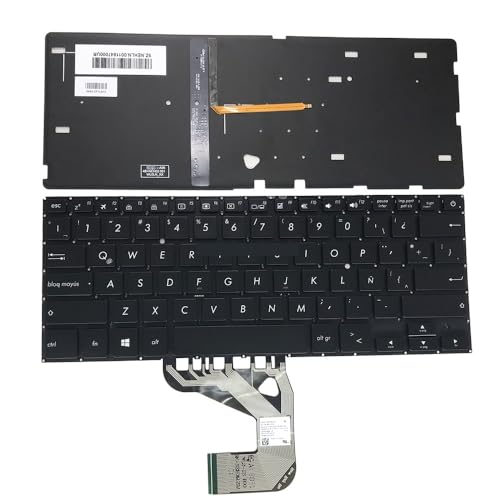 FDMOZRE ���e���A�����J �o�b�N���C�g�L�[�{�[�h ASUS S406 S406U S406UA VivoBook S14 �X�y�C����L�[�{�[�h �m�[�g�p�\�R�� 0KN1-2P1LA13 2628LA00�p