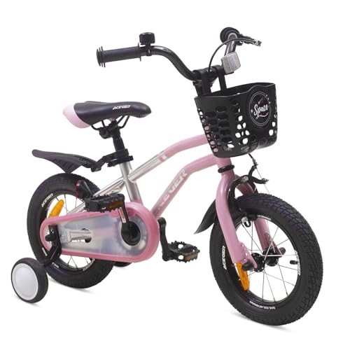 Image of ACEGER Kids Bike for Ages 2-12 Years Old Boys Girls and Toddler, 12 14 16 18 Inch Children Bicycle with Training Wheels, 20 Inch Bike with Kickstand, Multiple Colors.