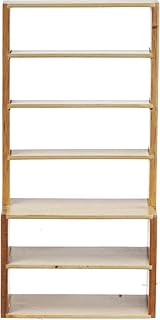 Melody Jane Dollhouse Oak Shop Fitting Shelf Display Unit Miniature Store Furniture 1:12