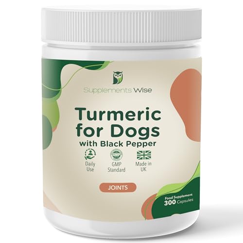 Turmeric For Dogs - Dog Joint Supplements for Senior Dogs - 