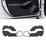 x xotic tech Car Door Anti Kick Pad Stickers Compatible with Honda Accord 10th Gen 2018-2022 Carbon Fiber Pattern Protector Guard