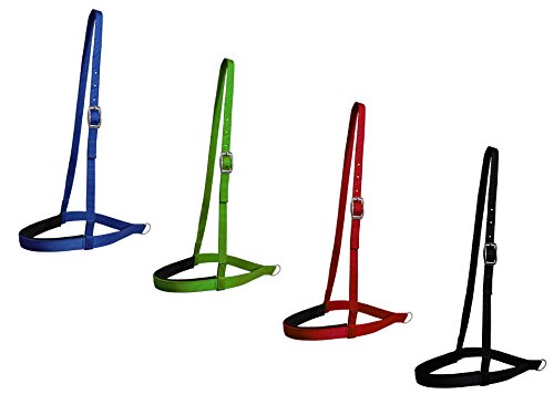 Tahoe Tack Lightweight Padded Nylon Horse Tie Down Noseband - Features Premium Breathable
