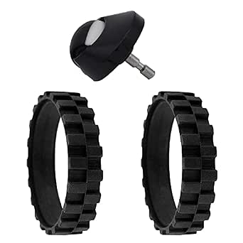 Wheel Tire Kit for iRobot Roomba 500, 600, 700, 800, 900, e, i, j Series