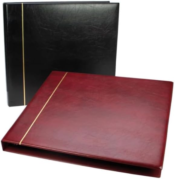 SAFE 1319-1 Großformatiges Postkarten-Album Bordeaux-Rot