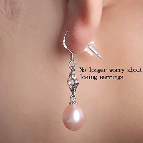 Earring Backings, Rubber Earring Backs For Stud Earrings For Women, Earring Backs For Fish Hook Earrings (100 Pieces) #TOP2
