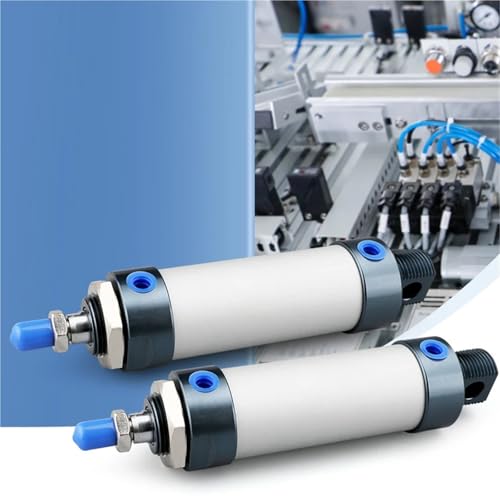Cilindro neumático de aluminio de doble acción para un movimiento industrial estable 2