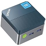 GMKtec Mini PC NucBox G5, Intel 12th Gen Alder Lake N97 (up to 3.6GHz), 12GB RAM 256GB M.2 SSD for Home, Business, Office Mini Computer, 4K UHD Dual HDIMI, RJ45