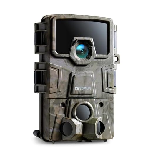 camara de hipoxia CEYOMUR Cámara de Caza 20MP 1080P HD con LED IR Invisibles de 940nm Visión Nocturna, Sensor 0.3s de Tiempo Activación, IP66 Prueba de Agua para Monitoreo de Vida Silvestre y Vigilancia del Hogar