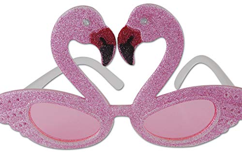 Beistle Glittered Flamingo Fanci-Frames