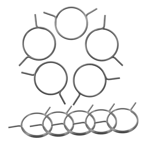 Cemaystic ドアロックスプリング 10個セット ? 鉄製 耐久性設計 取り付け簡単 ドアロック部品 for 各種室内ドア