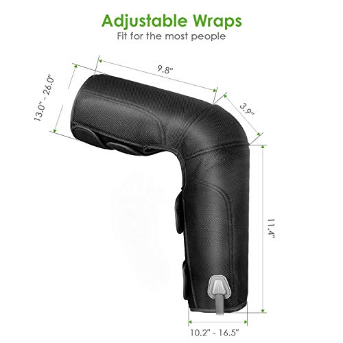 Amzdeal Leg Massager for Circulation Thigh and Calf Massager with Knee Heating, Leg Compression Machine, Home & Office Use
