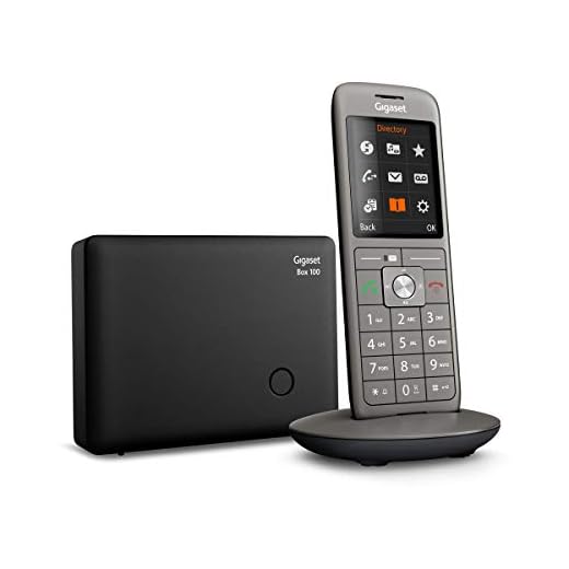 Gigaset CL660 Analog/DECT telephone Identificatore di chiamata Grigio [Versione Francia]