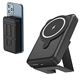 🔋 【Überlegene Sicherheit】Unser mag-safe akku eingebauter intelligenter Power Management IC identifiziert automatisch, Sicherheitsschaltungsdesign, für iphone ladegerät mit mehrfachschutz: Überladung, Überstrom, Überentladung, Überhitzung, Kurzschlussschutz. Diese wireless Powerbank mit CE, RoHS, FCC zertifizierter Produktionsqualität. Was Du Bekommst: Drahtlose powerbank 10000mah *1, USB-C to USB-C Kabel *1, 5 Sprachen Bedienungsanleitung (uk/de/it/fr/es) *1.