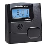 Pyramid Time Systems -TimeTrax Automated Proximity Time and Attendance with Pyramid TTEZ Time Clock System with Software Download [PPDLAUBKN], RFID - No Touch Employee Punch in - Black
