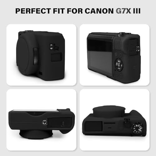 Funda de silicona para Canon Powershot G7X Mark III miniatura 3