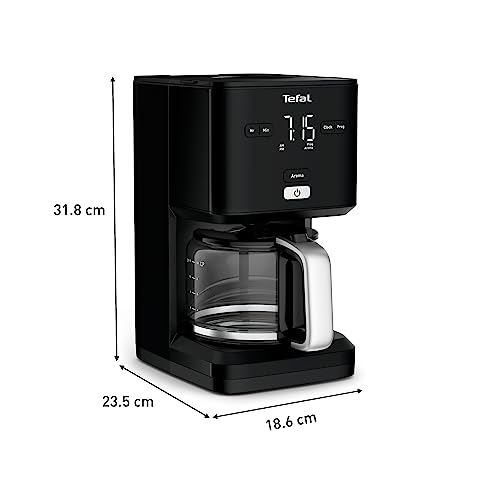 Tefal Smart'N Light koffiezetapparaat, Inhoud 1,25 l, filter, zwart CM6008 - Afbeelding 8