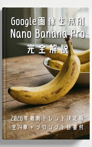 AI画像生成 Gemini 3 Pro Image 完全攻略本: Nano Banana Proで描く「超」リアルな世界: Midjourneyを超えた?Google最新AIの使い方からプロンプトエンジニアリングまで。初心者でも「神絵」が作れる決定版教科書