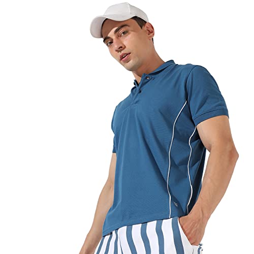 Image of Campus Sutra Men's Cotton Regular Fit T-Shirt