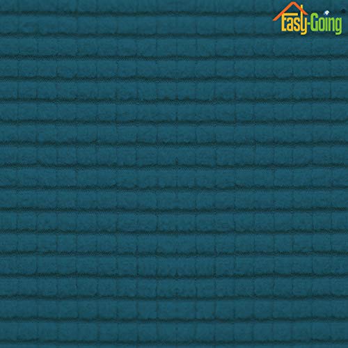 Image of Easy-Going Stretch 1 Piece Oversized Couch Cushion Cover for Sofa | X-Large Sofa Cushion Furniture Protector Sofa Seat sofa slipcover Washable sofa cover soft with Elastic Bottom Peacock Blue