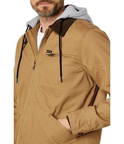 Image of Billabong Men's Barlow Hooded Workwear Style Zip Jacket