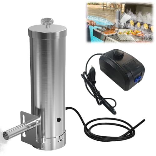 Generador de humo frío de acero inoxidable, generador de humo eléctrico para horno de ahumar, generador de humo frío con bomba, generador de humo frío para ahumar pescado, carne, barbacoa