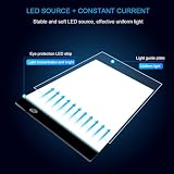 Tablica świetlna A3, podkładka świetlna USB Power Artcraft LED Trace, ściemnialna tablica do kopiowania Light Tracing Box, do przenoszenia tatuaży, rysowania, przesyłania