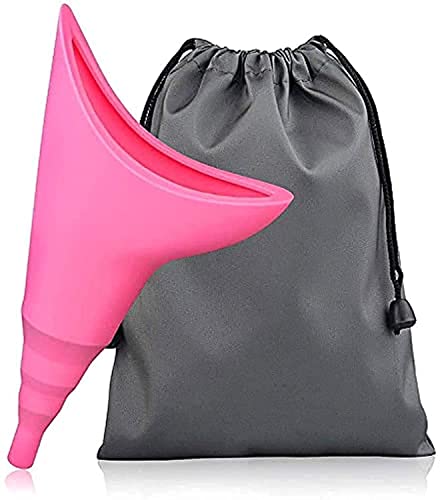 Female Urination Device Urinal Funnel for Women No Overflow No Leak Reusable Pee Standing Up to Pee Funnel Reusable Urine Cups Let Women Easy and Clean to Pee Perfect For Camping Hiking & Travel