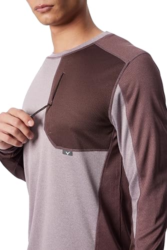 Men's Outer Performance Long Sleeve Crew Neck Qucik Dry Knit Pullover Standard2