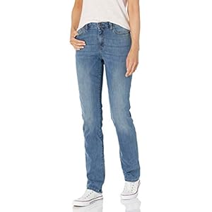 Amazon Essentials Women’s Mid Rise Slim Straight Jean – Discontinued Colors