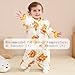 Soft Sleeping Bag for Infants and Toddlers, Wearable Baby Blanket Sleeping Bag for Spring, Autumn, Winter Split Legs for Toddlers All Seasons (100 Yards)