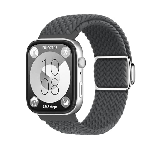 AsohsEN �i�C�����o���h Huawei Watch Fit 3�o���h�Ή� ���߉\ �J�W���A�� �X�|�[�c �t�B�b�g�l�X �����p���X�g�o���h Huawei Watch Fit 3 �X�g���b�v ���f�B�[�X �����Y, Fit 3, �i�C����, �W�F���X�g�[