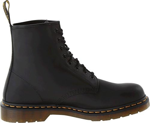 Dr. Martens Unisex 1460 Greasy Leather 8 Eye Boot, Black, 15 Women/14 Men | Image 2
