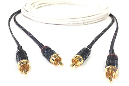 40 Foot Stereo Rca Plenum Cl3P Audio Cable Male To Male By Custom Cable Connection 31092P #TOP2