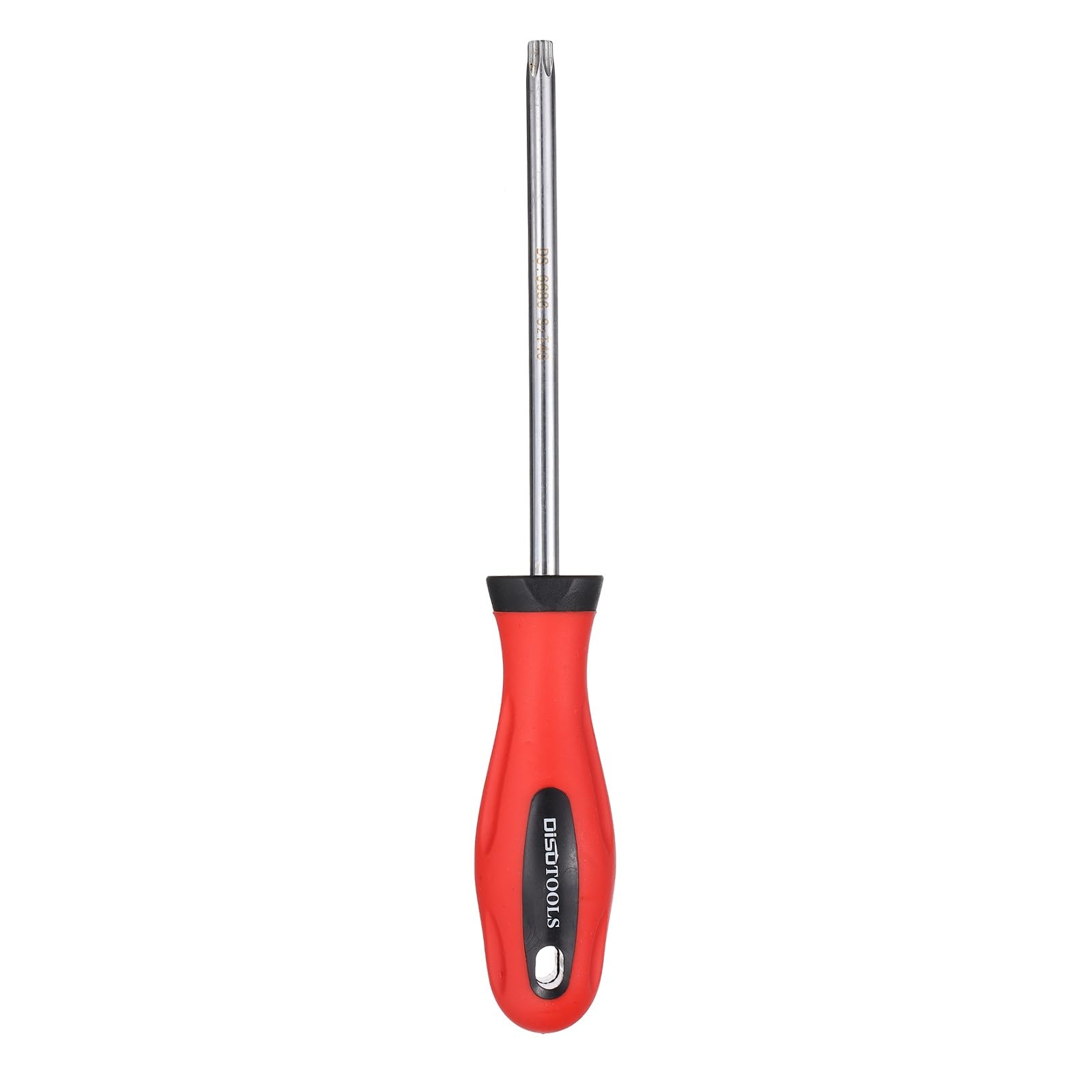 sourcing map Magnetic Torx Screwdriver T40 S2 Steel Security Star 6 Point Head Precision Screw Driver for Mechanical Equipment Electronic Devices Household Appliances Furniture, Silver