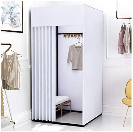 Portable Fitting Room with Metal Frame - Privacy Dressing Solution for Retail Stores, Events, Trade Shows, & Fashion Exhibitions - Easy Assembly & Durable Design