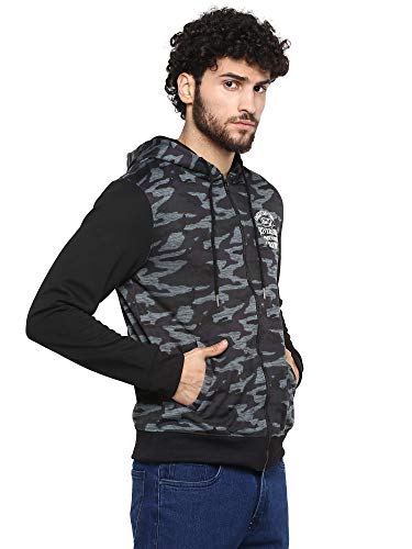 Image of AMERICAN CREW Men's Poly Cotton Hooded Hoodie