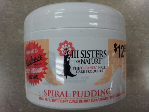 3 Sisters of Nature Curly Whip Pudding 8oz (PACKAGE SEALED!!!)