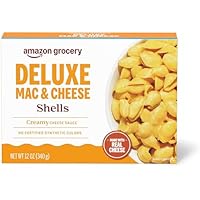 Amazon Grocery, Deluxe Mac & Cheese Shells, 12 Oz