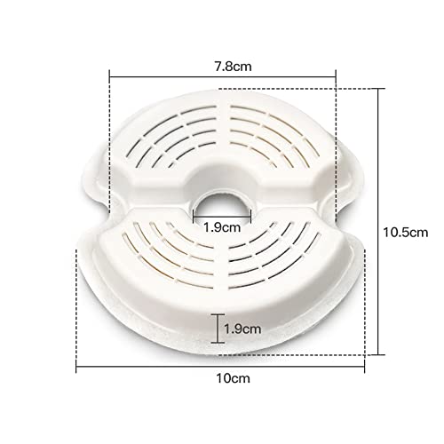 NEVYTOL 12 Pezzo Filtri Fontanella per Gatti